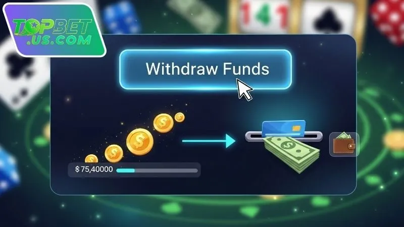 Khuyến nghị để rút tiền nhanh tại TopBet