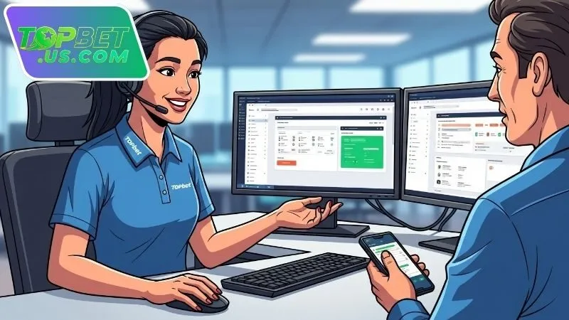 Các kênh hỗ trợ khách hàng tại Topbet